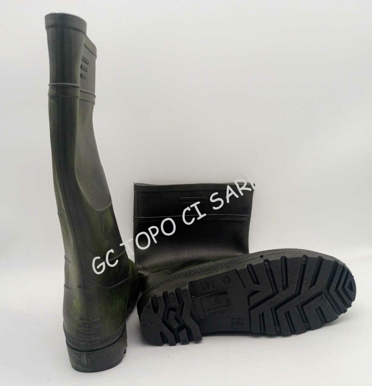 Botte de Pluie PVC noir ITALY N°39