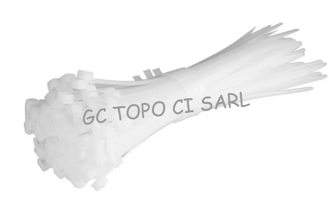 Attache cable en nylon 3.6mmX150mm (Lot de 100 pcs)